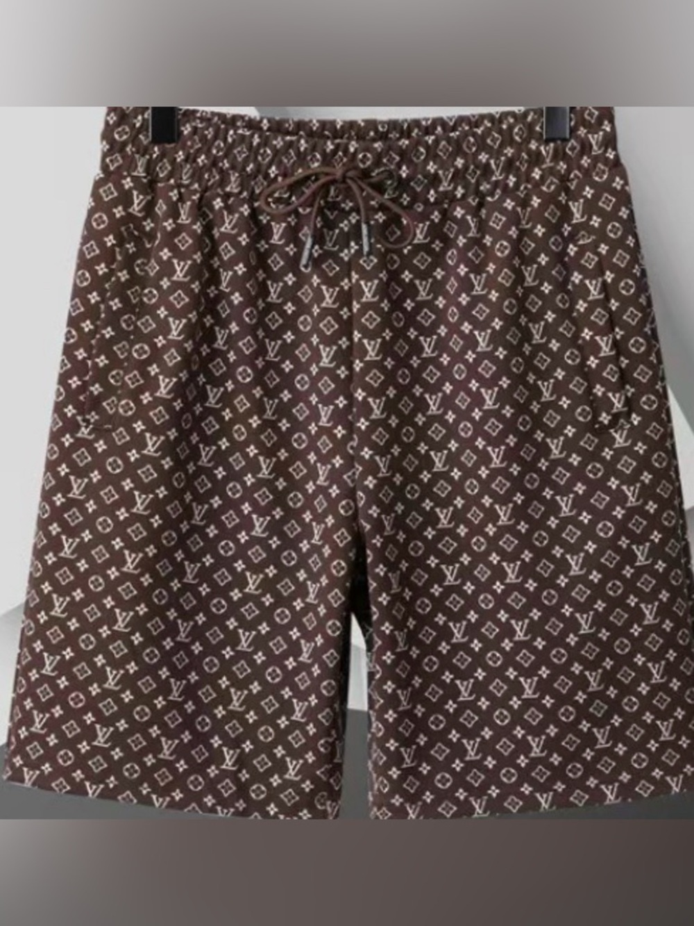 Monogram Patterned Swim Shorts - Picture 2 of 2
